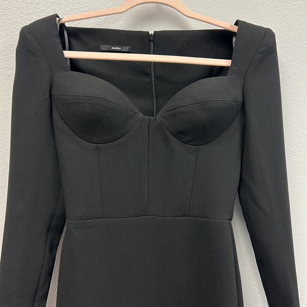 ALEX PERRY Baird Stretch-crepe Dress US4/UK8 - Picture 5 of 10